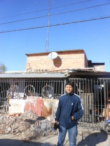 Armando, owner of radio station in Rafaela, Argentina